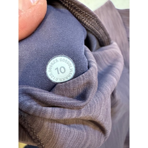 Lululemon Leggings‎ Bundle – Size 10 (Black + Purple Speckle) - Picture 10 of 10
